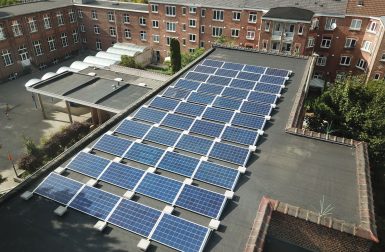 L’installation photovoltaïque d’une école financée par les parents