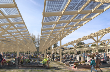 Primeur en France : une commune couvre son cimetière de panneaux solaires, mais pourquoi ?