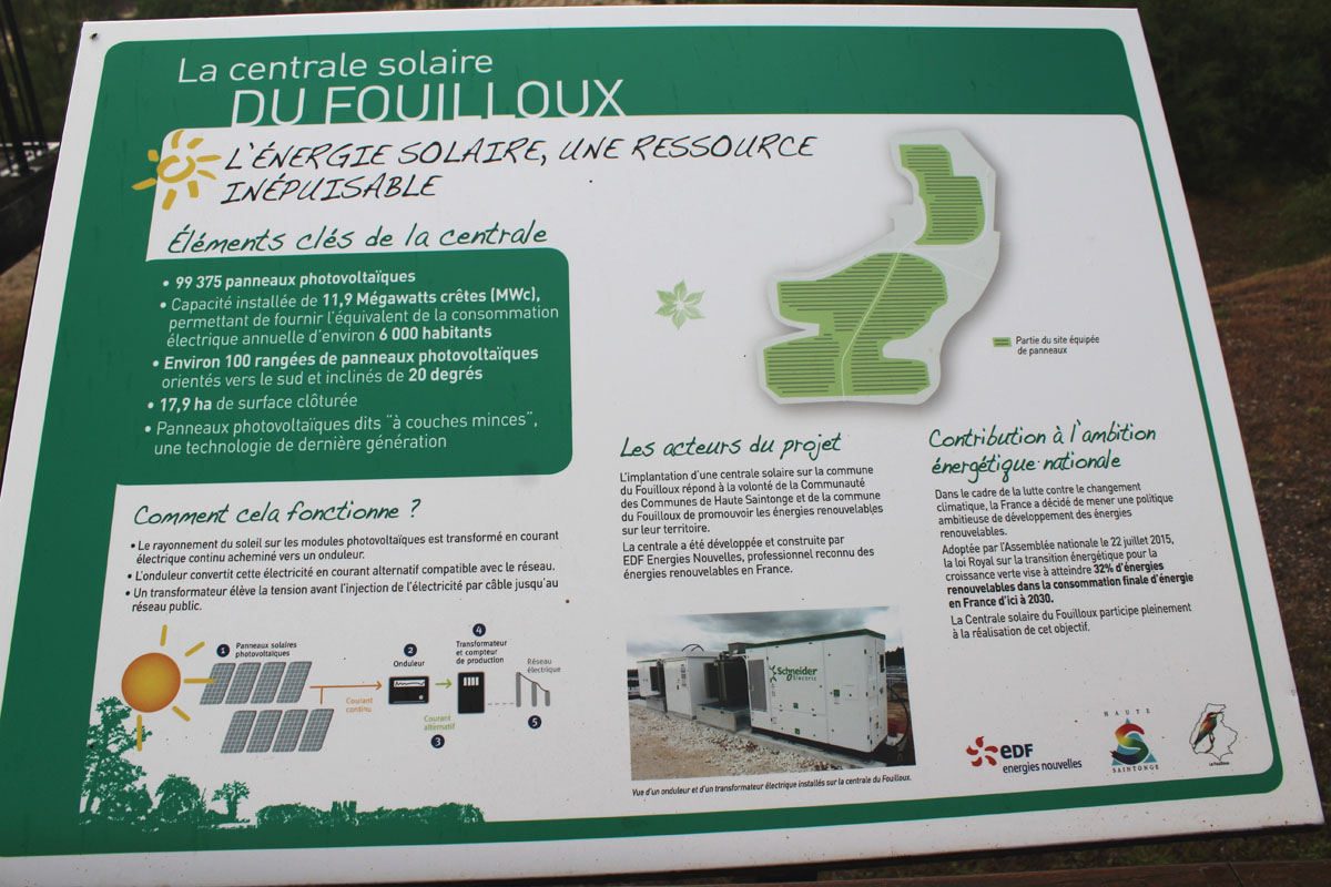 Centrale solaire du Fouilloux