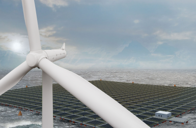 Mer du Nord : cette startup veut installer des méga parcs solaires entre les éoliennes offshore